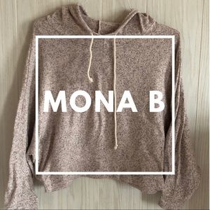 Mona B Cream colored Batwing sweater
